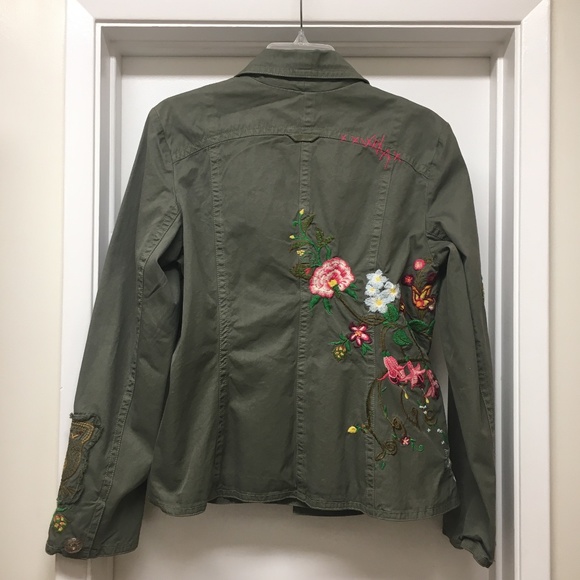JOHNNY WAS JWLA Jacket Embroidered Trim - Picture 11 of 13